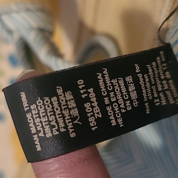 Fossil Yellow Beige Floral Canvas Leather Flowers Accent Knot Handles Tote Boho - Picture 11 of 16